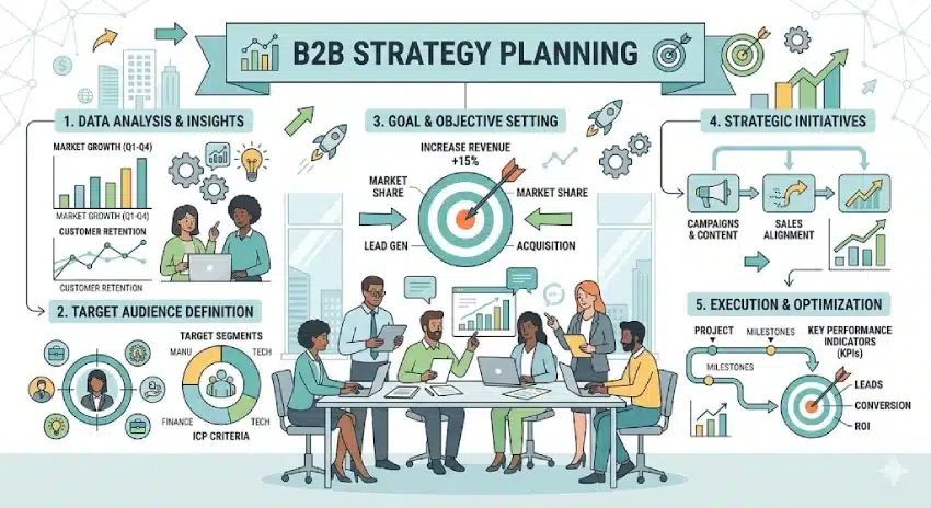 LinkedIn Marketing for B2B Businesses 2 B2B LinkedIn strategy for lead generation