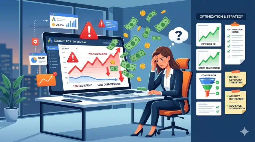 Common Google Ads Mistakes That Waste Money