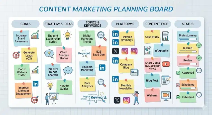 LinkedIn Marketing for B2B Businesses 3 LinkedIn content marketing ideas for B2B businesses