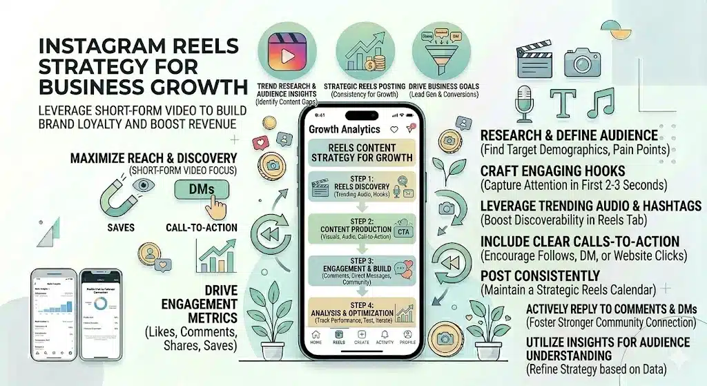 Instagram Reels Strategy for Business Growth 1 Instagram Reels Strategy for Business Growth marketing visual