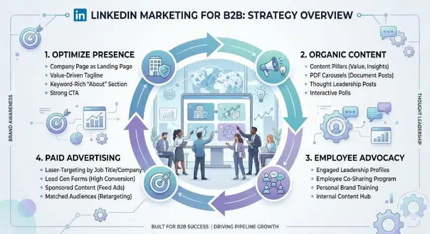LinkedIn Marketing for B2B Businesses 1 LinkedIn marketing for B2B businesses strategy overview