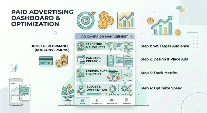 Organic vs Paid Social Media: What Delivers ROI? 1 Organic vs Paid Social Media ROI comparison strategy