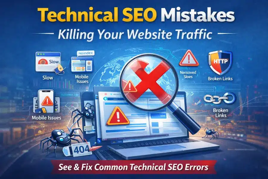 Technical SEO Mistakes Killing Your Website Traffic