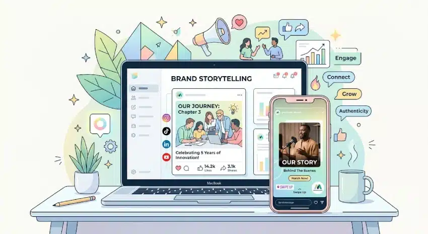How to Build a Brand Using Social Media Storytelling